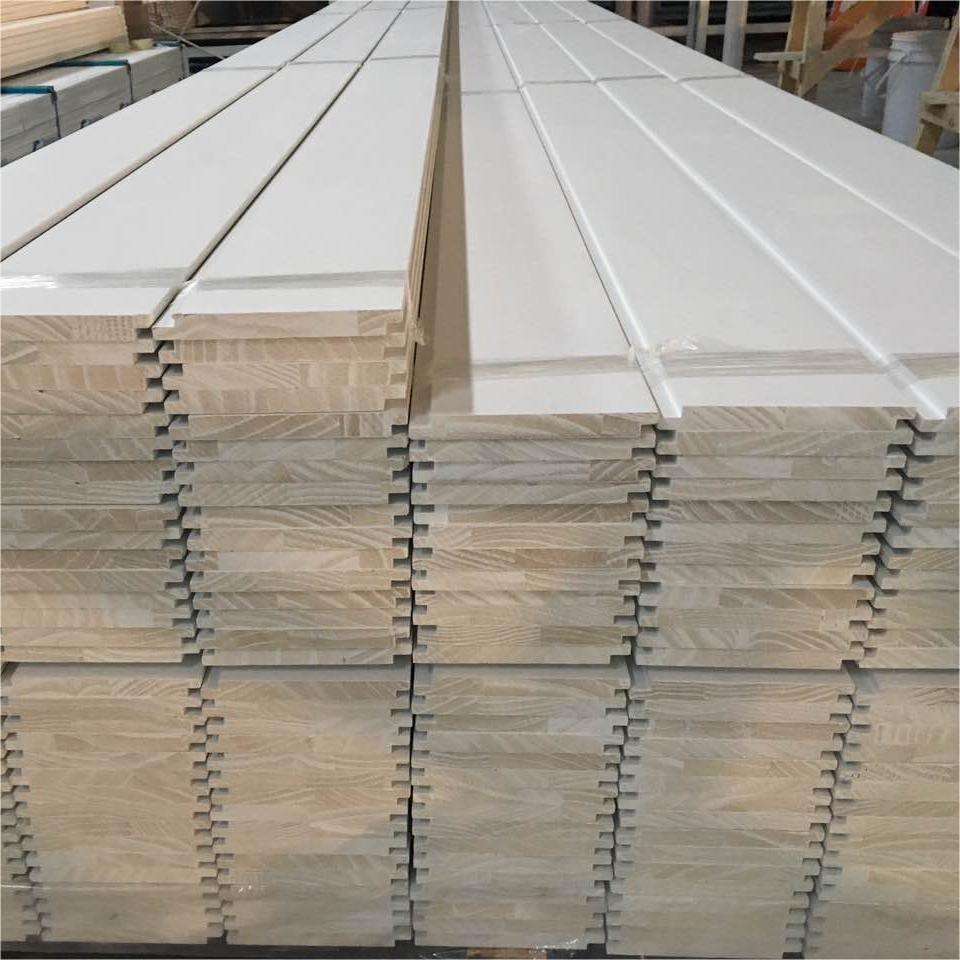 Interior Wood Trim Primed Shiplap Wall Panels