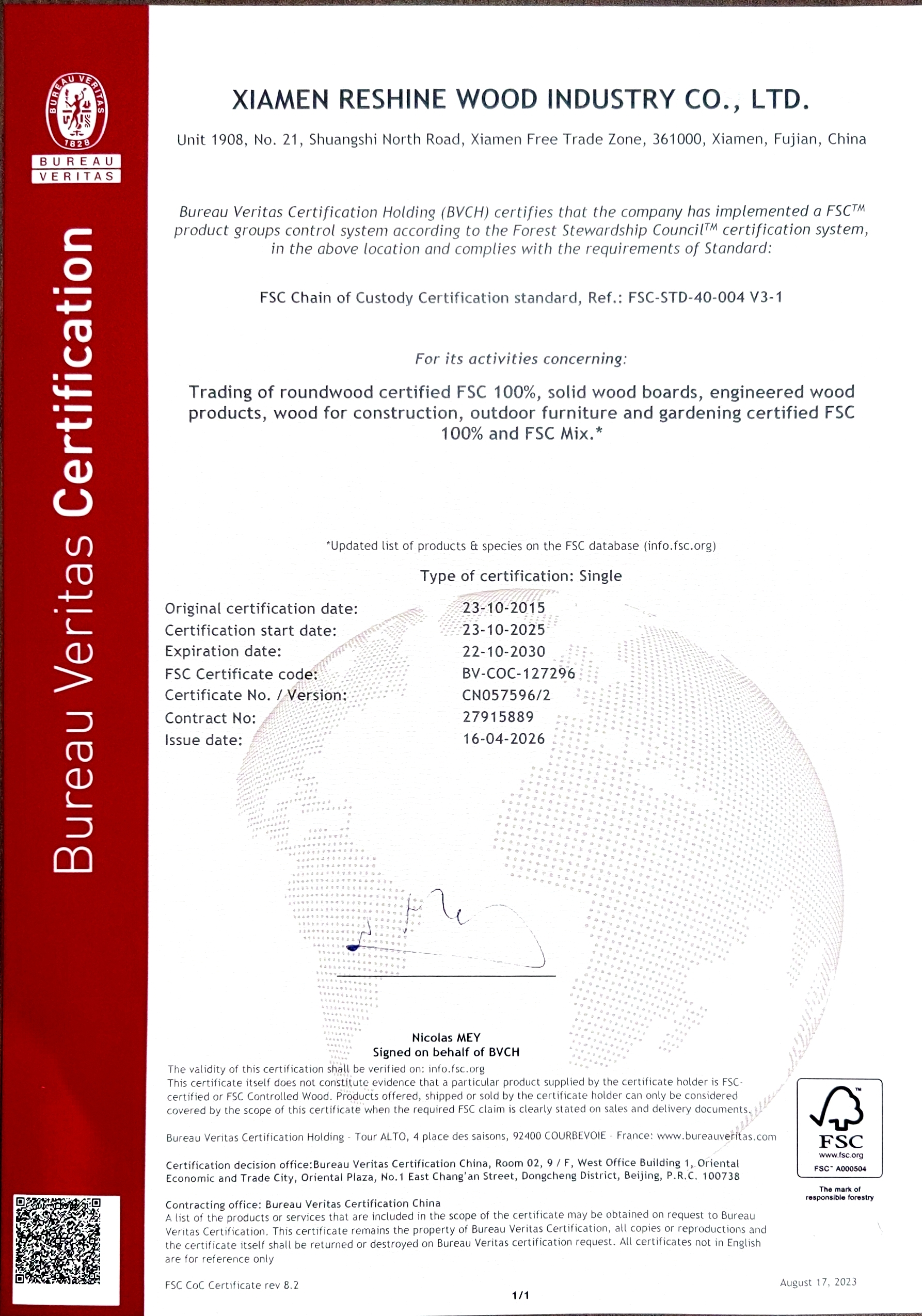 FSC-Certification