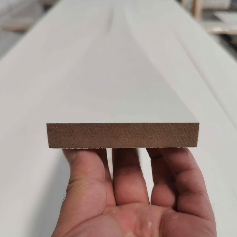 MDF Moulding Trim Primed MDF Baseboard MDF S4S