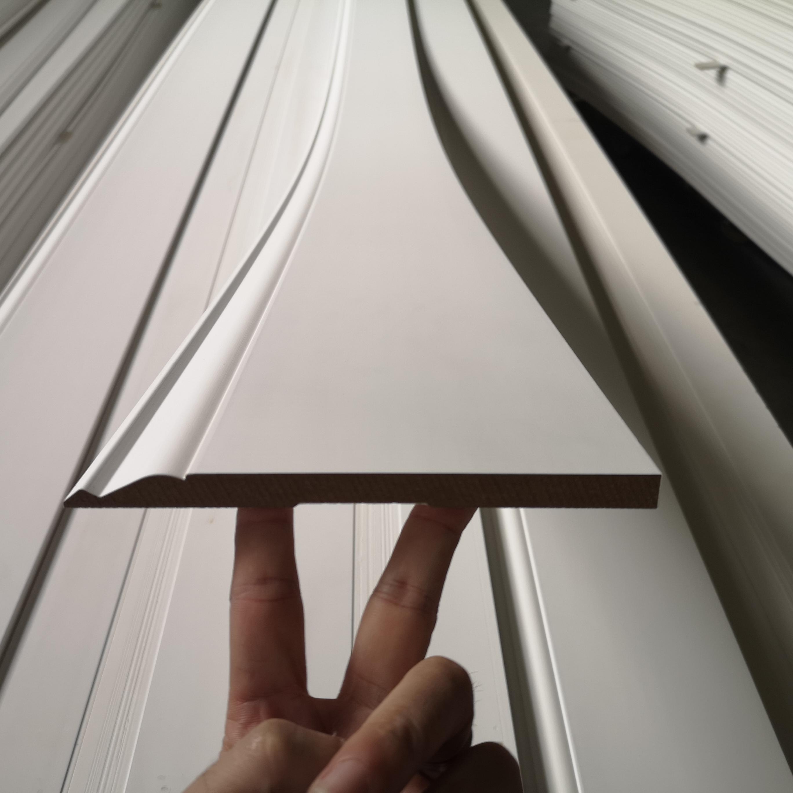 Mdf Primed Moulding Floor Skirting Board Molding
