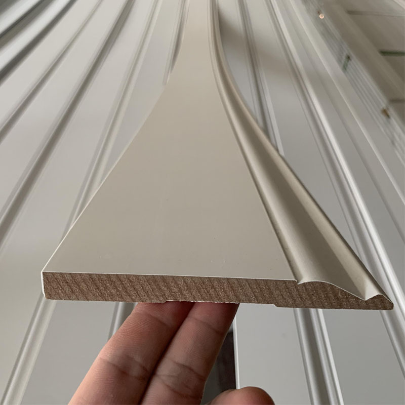 MDF gruntētas līstes grīdas grīdlīstes līstes