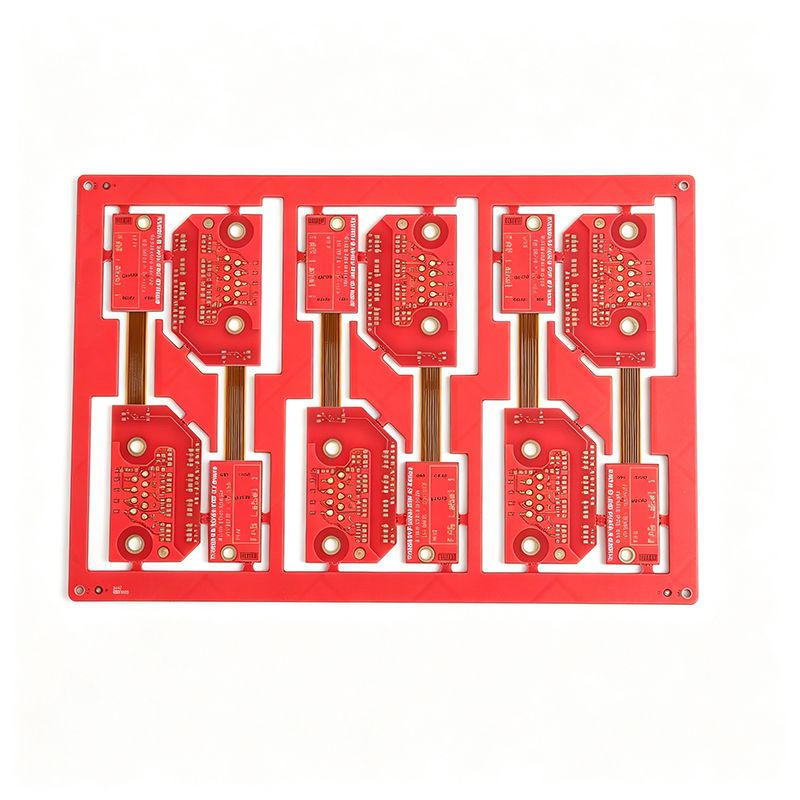 10L Rigid-Flex PCB with 4mil PI