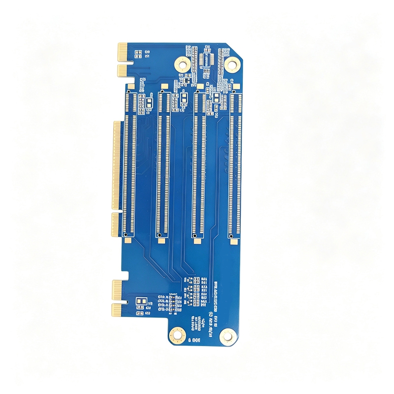8L M6/FR-4 Hybrid mit Goldfingers PCB