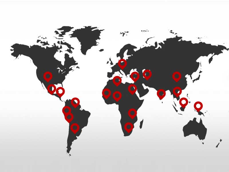 Global Sales Network | Concrete Block Pallet Supplier