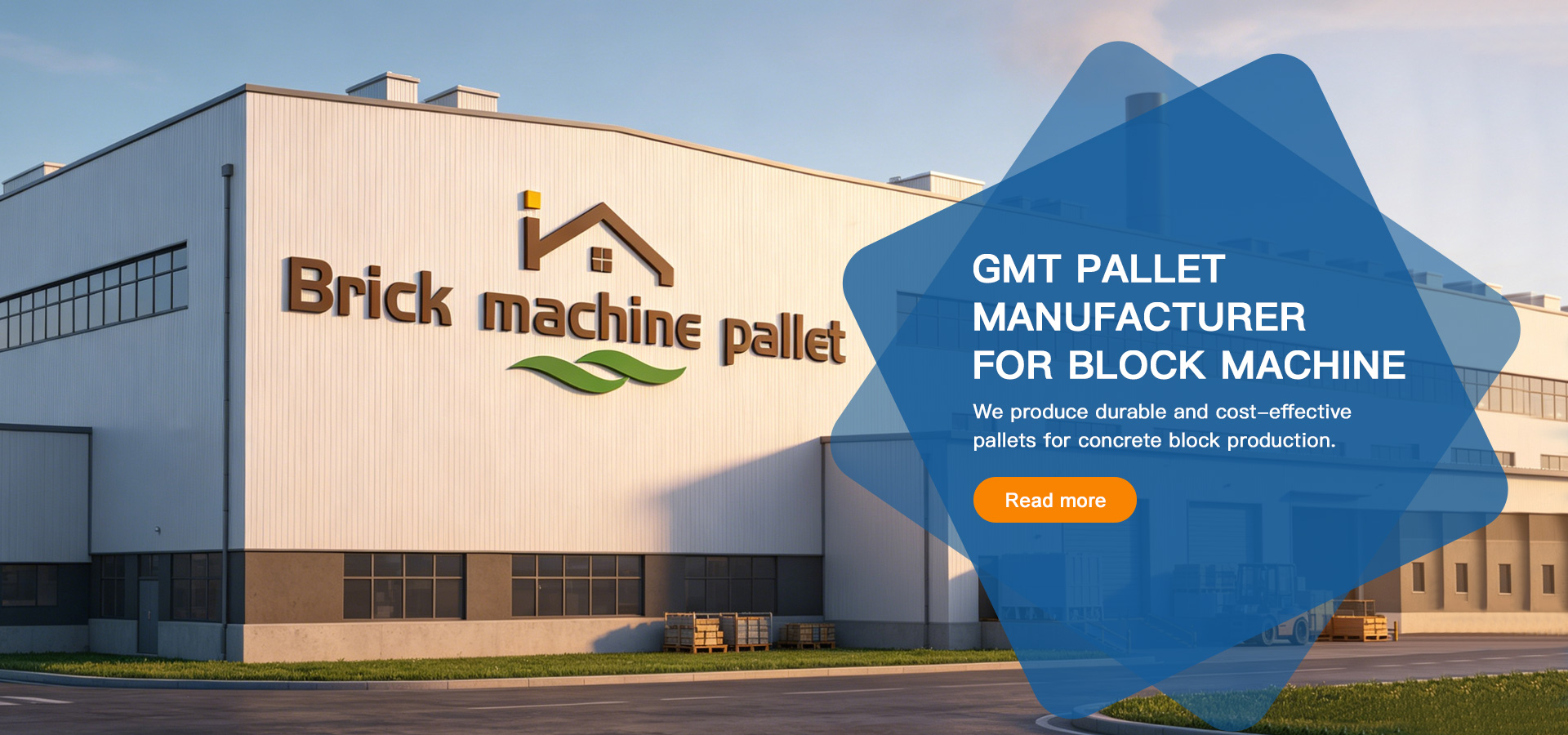 GMT Pallet Manufacturer for Block & Concrete Brick Machines