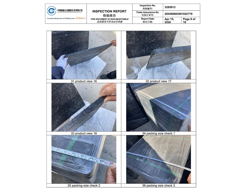 Strict Quality Control for GMT Block Machine Pallet