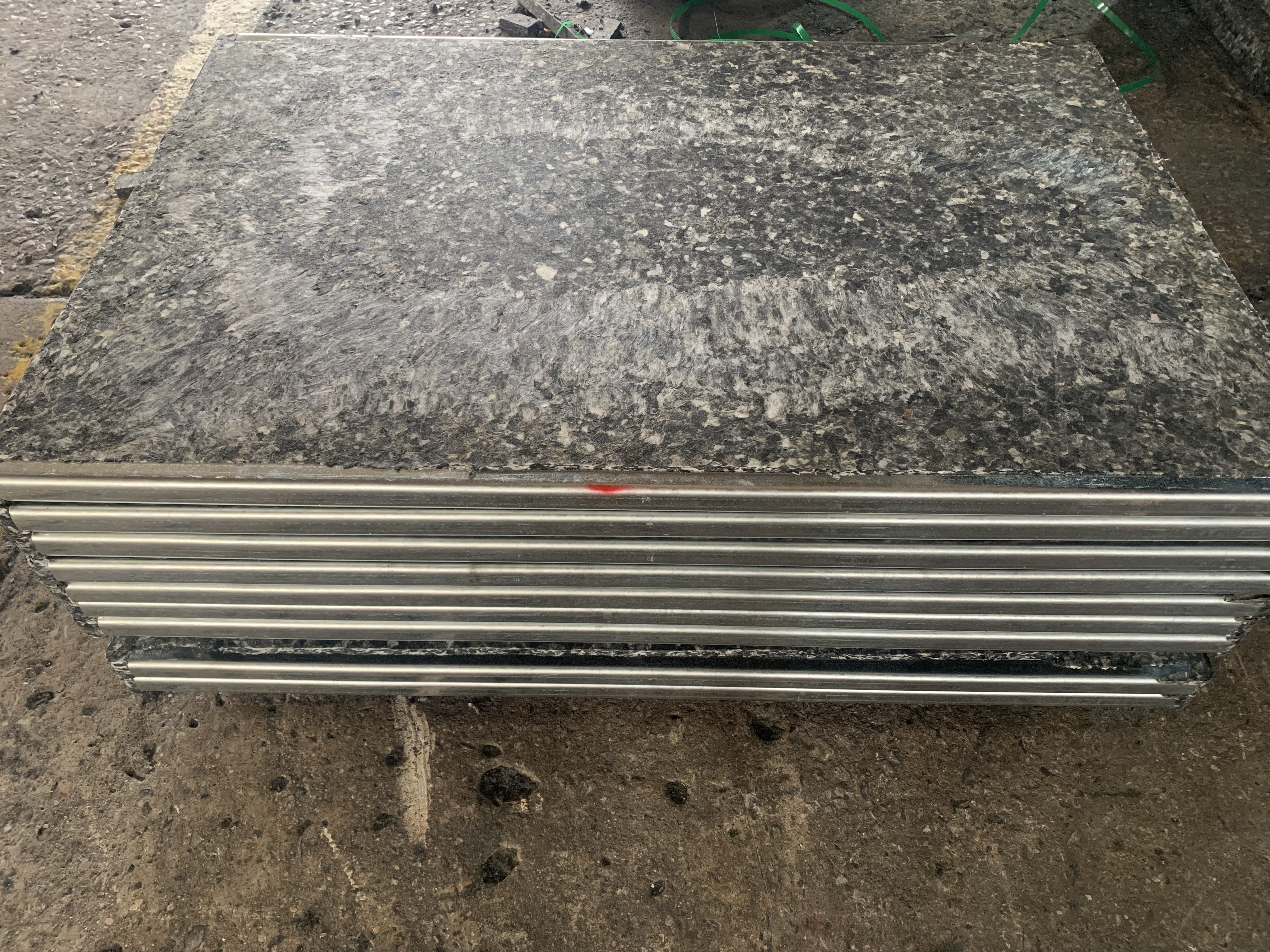 Fiber GMT Pallet with Steel Edge for QT6-15 Block Machine in Brazil