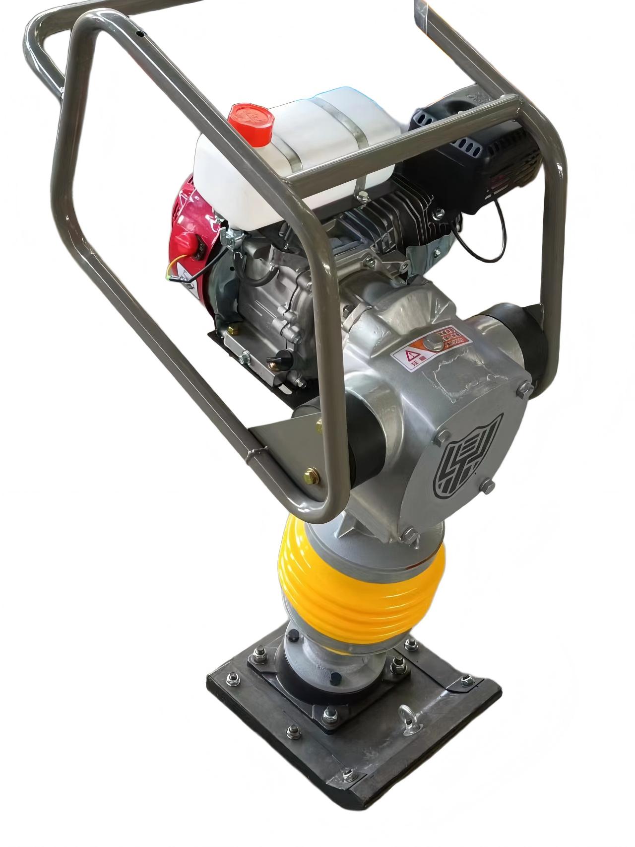 Handheld Gasoline Flat Rammer – High-Impact Vibrating Compaction for Road Construction