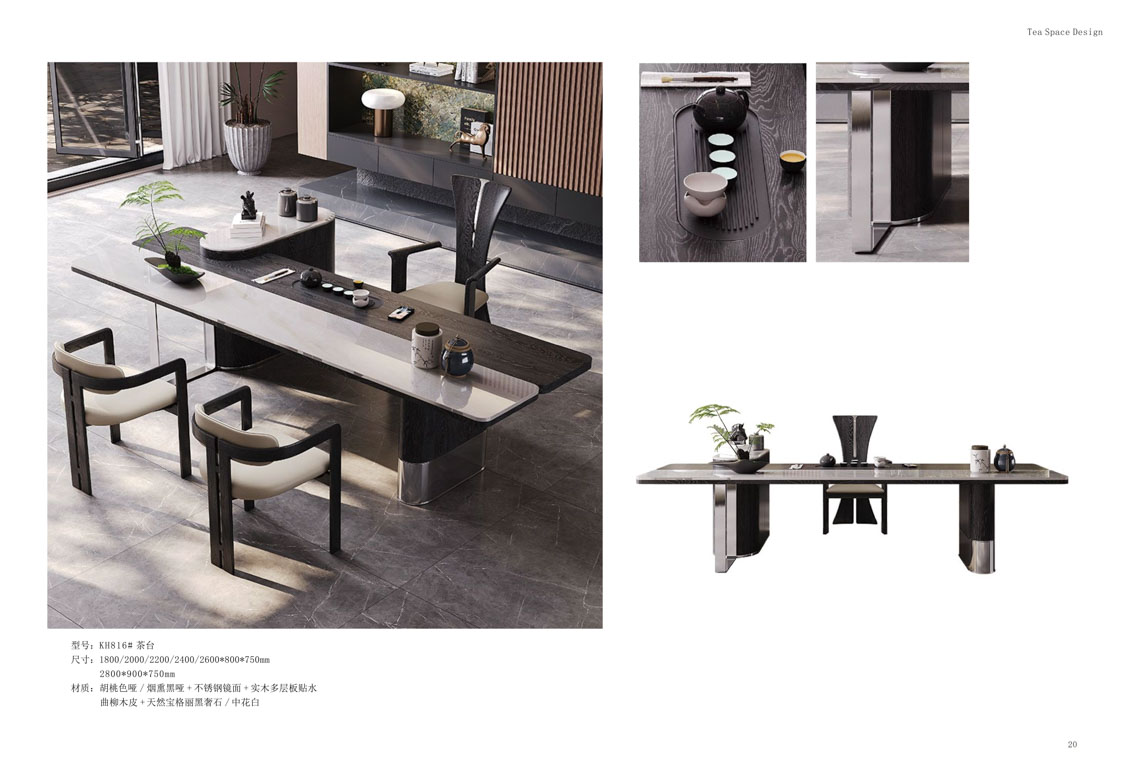 Calacatta marble tea table Calacatta marble tea table
