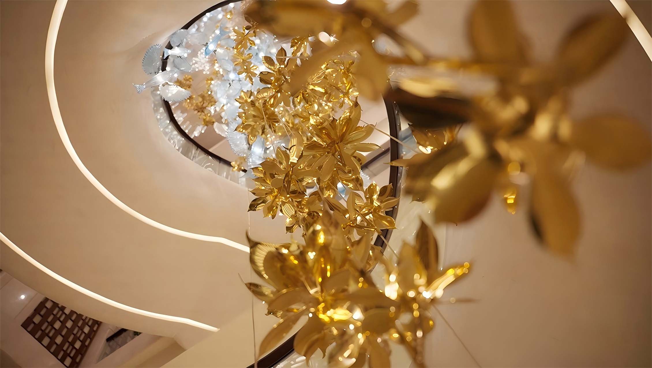 Custom hotel art chandelier Custom hotel art chandelier