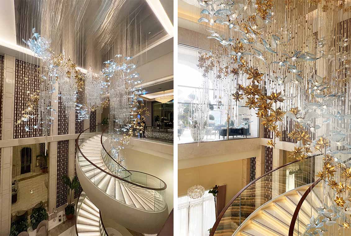 High-end custom art installation High-end custom art installation