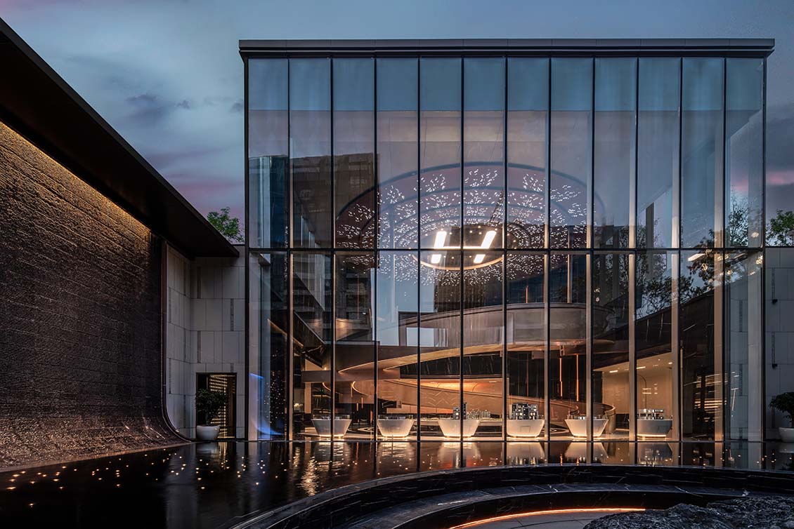 Luxury mansion sales center Luxury mansion sales center