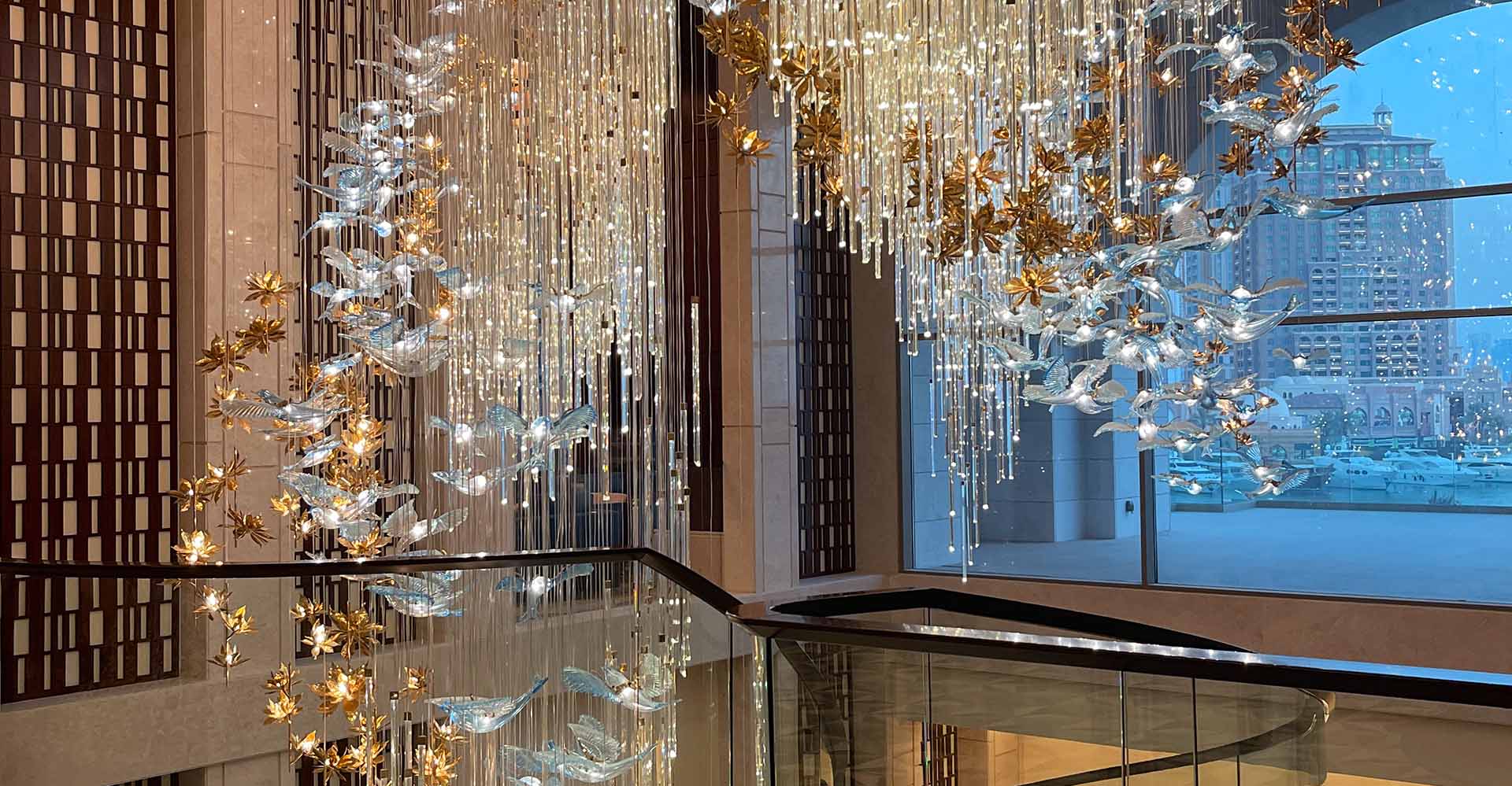 Between Heaven and Earth — St. Regis Marsa Arabia Island, Doha