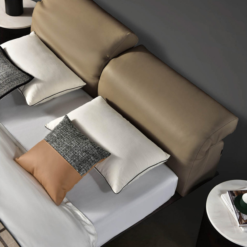 F-016-40-1-B002 Modern Luxury Upholstered Bed