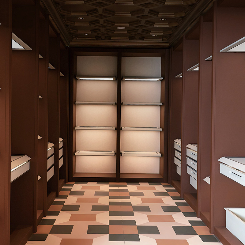 G-093-02-1-XXGT Scented Leather Closet System
