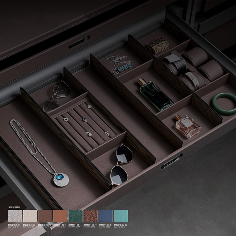 G-093-02-1-XXGT Scented Leather Closet System