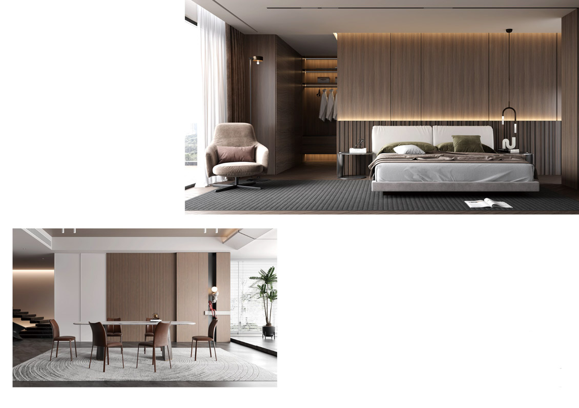Custom Villa Furniture and Curtain Styling Custom Villa Furniture and Curtain Styling