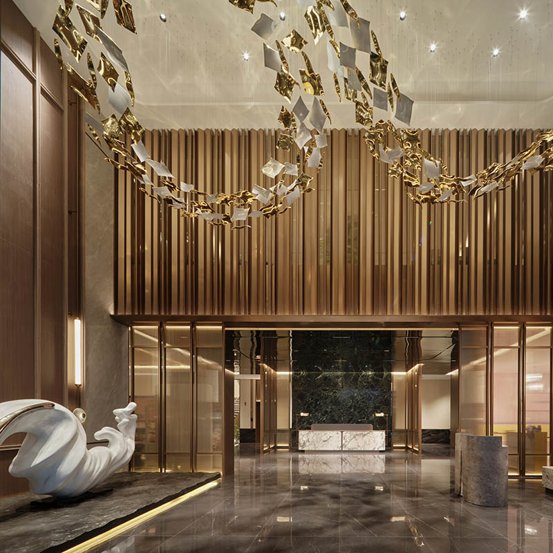 Caixin Cloud Realm Activity Center | A Serene Sanctuary of Modern Elegance