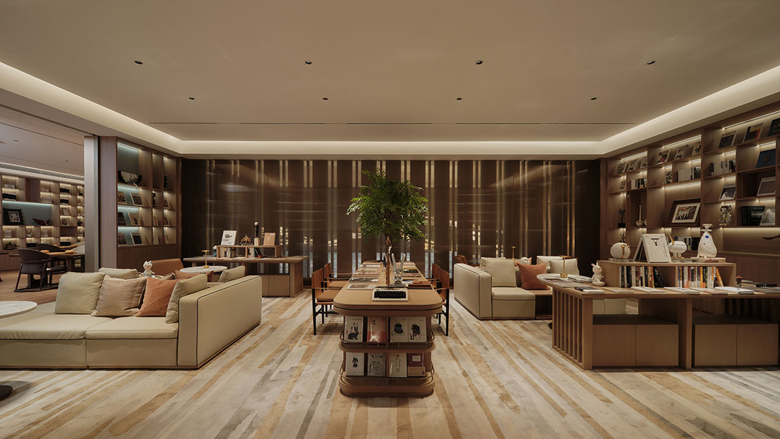 Zen tea space design Zen tea space design