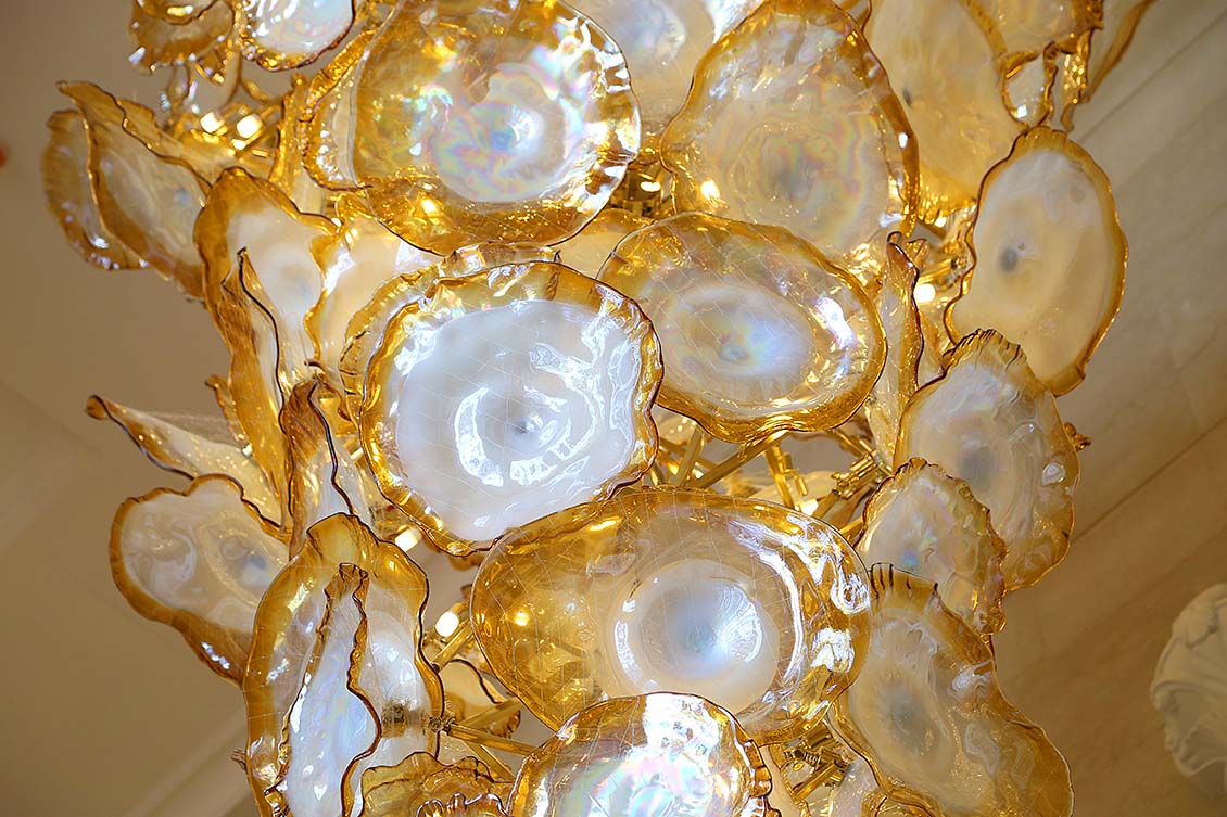 Custom luxury art chandelier