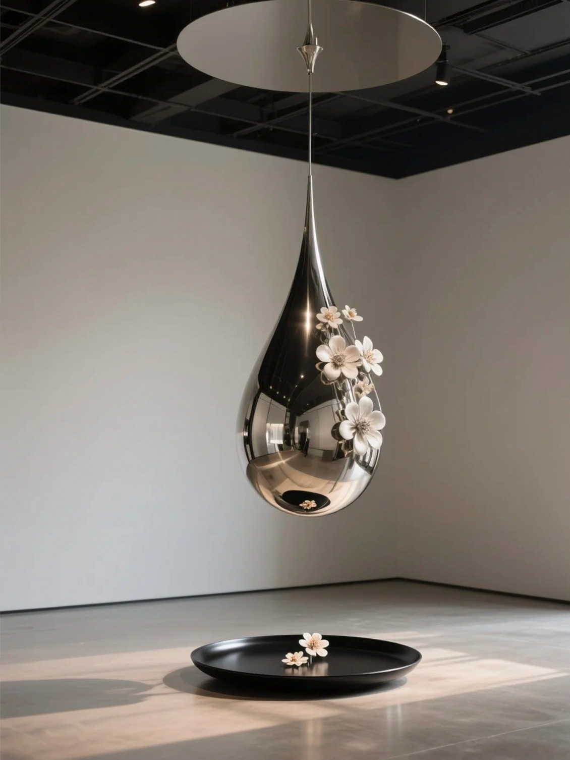 Teardrop Shaped Art Pendant Lights Teardrop Shaped Art Pendant Lights