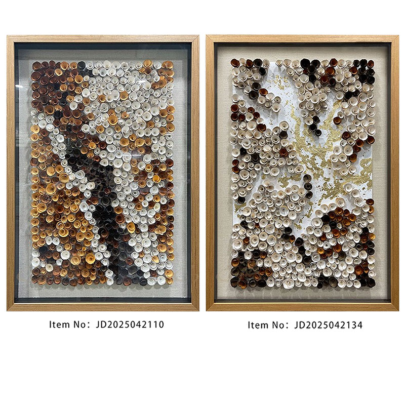 O-121-01-1-001 Luxury 3D Textured Artwork Series｜Customizable Premium Edition