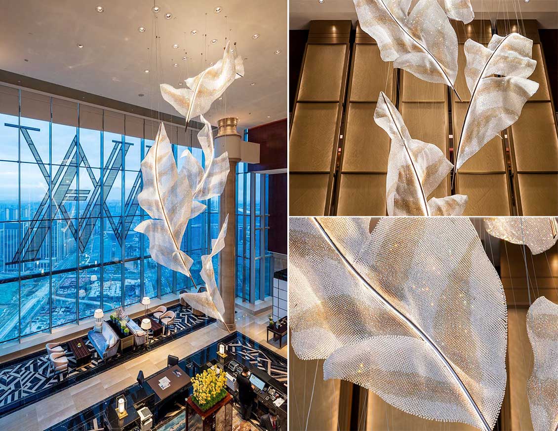 Hotel Lobby Art Installation Light Hotel Lobby Art Installation Light