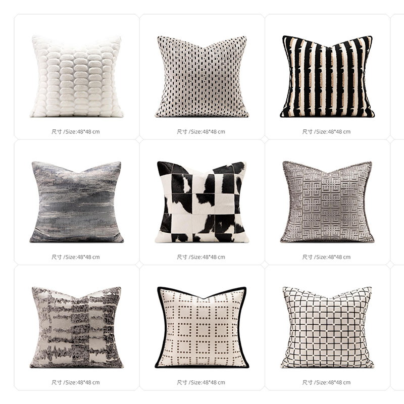 T-173-01-1-001 Modern Luxury Pillow Series｜Soft Furnishing Collection