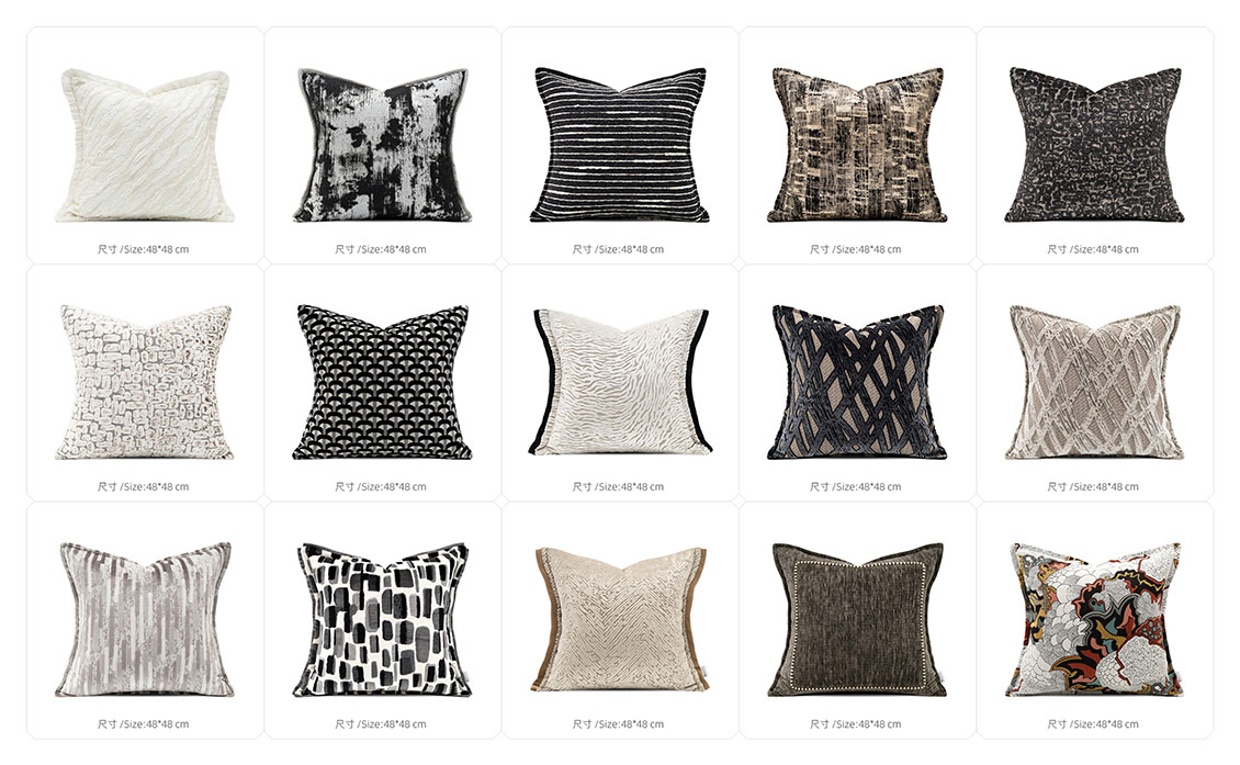 Modern Luxury Throw Pillow