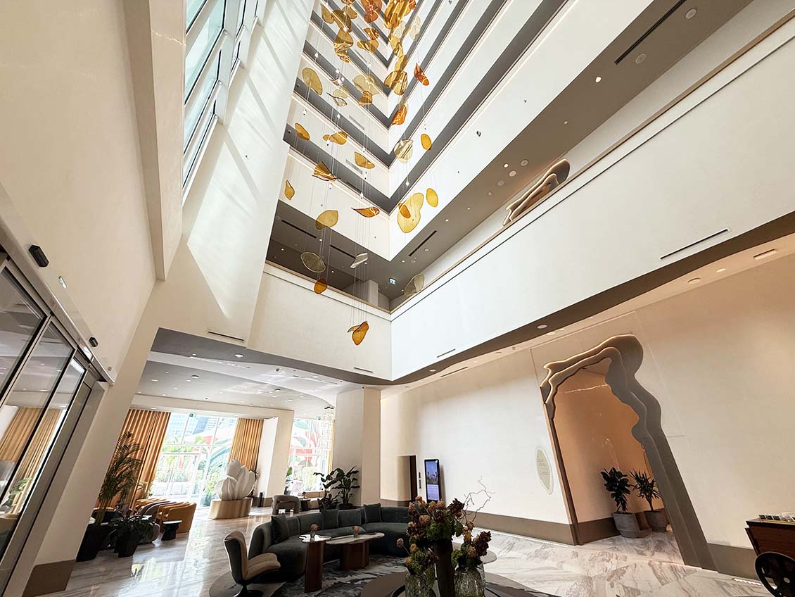Ultra-High Altitude Layered Suspension Lighting Project