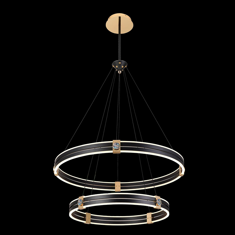 L-001-01-002 Luxury Shell-Inspired Ring Chandelier Series｜Customizable Premium Edition