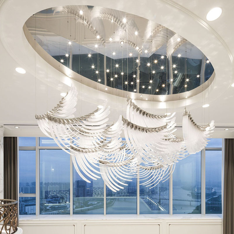 L-001-06-H097 Luxury Art Wing Chandelier｜Customizable Premium Edition