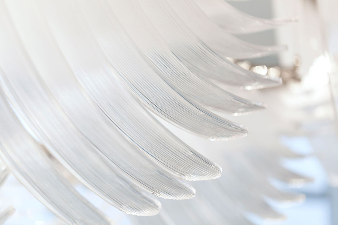 High-Ceiling Modern Art Chandelier