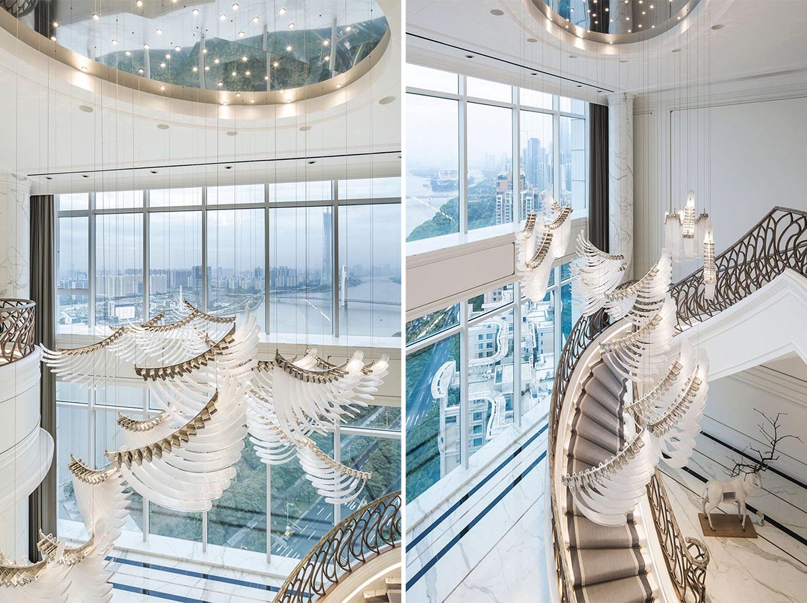 Luxury Art Wing Chandelier