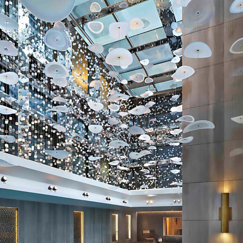 L-001-06-H124 Luxury Art Disc Chandelier｜Customizable Premium Edition