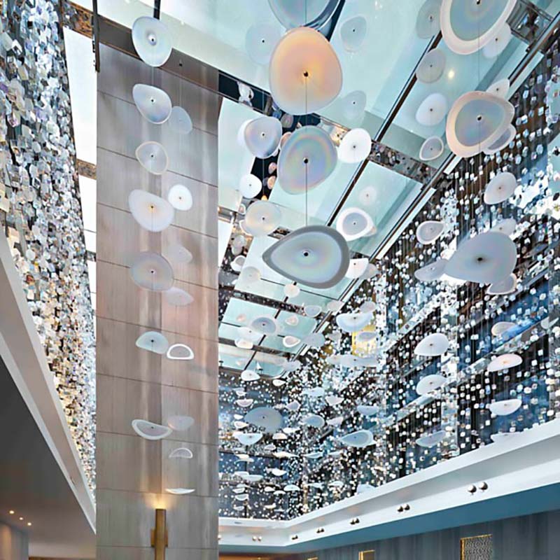 L-001-06-H124 Luxury Art Disc Chandelier｜Customizable Premium Edition