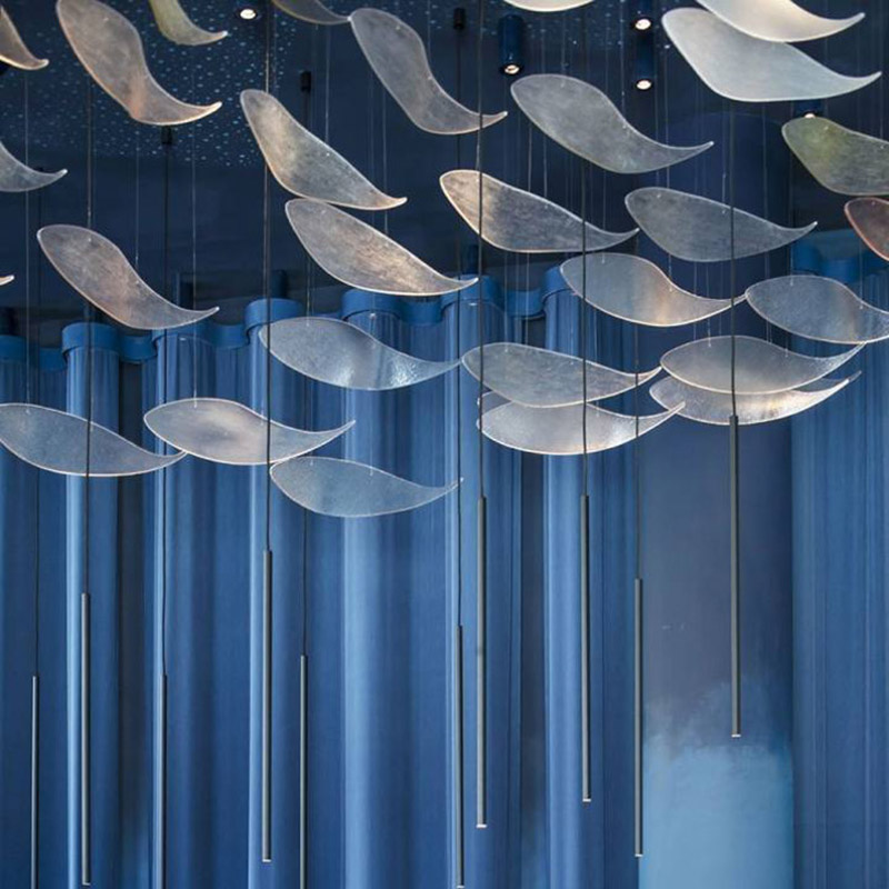 L-001-06-H131 Luxury Art Flow Chandelier｜Customizable Premium Edition