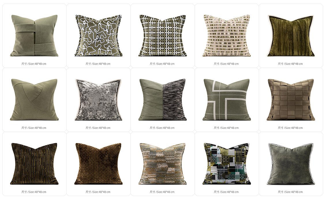 Black & White & Grey Art Cushion Black & White & Grey Art Cushion