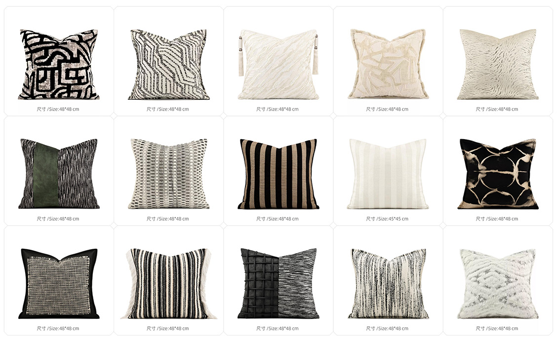 Luxury Textured Patchwork Cushion Luxury Textured Patchwork Cushion