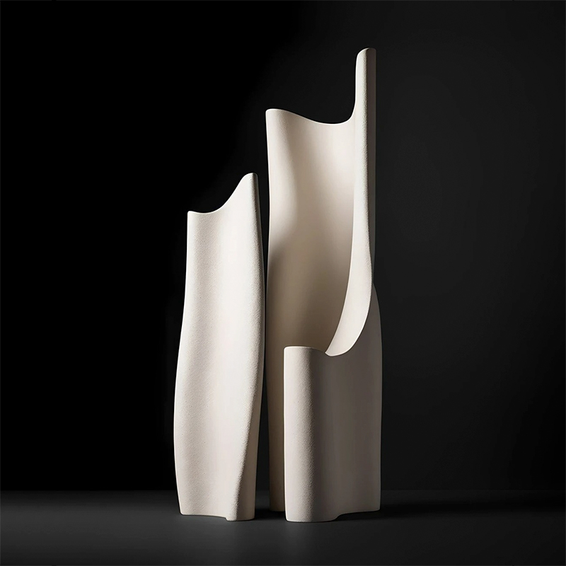 S-068-08-D003 Abstract Bud-Form Art Sculpture