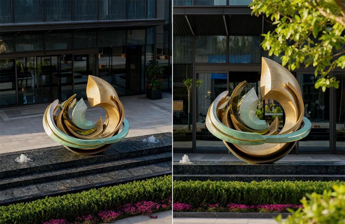 Building Entrance Landmark Installations Building Entrance Landmark Installations