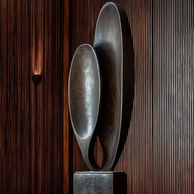 S-068-08-D006 win Ellipse Bronze Art Sculpture