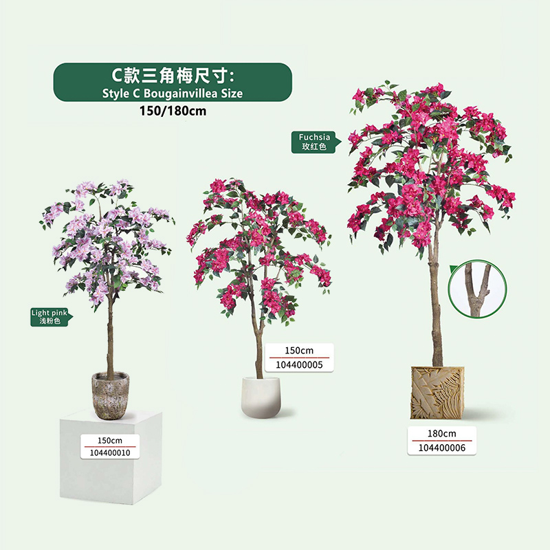 Z-048-01-1-010 Artificial Bougainvillea｜Customizable Factory OEM/ODM
