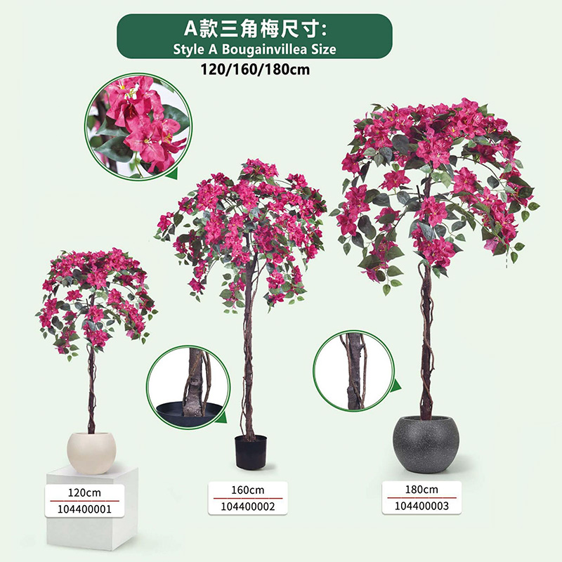 Z-048-01-1-010 Artificial Bougainvillea｜Customizable Factory OEM/ODM