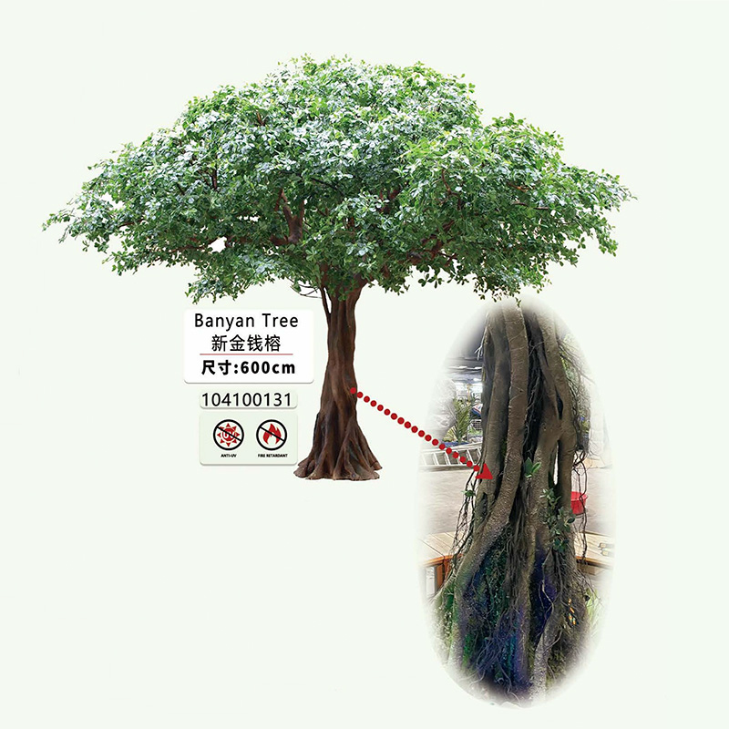 Z-048-01-1-012 Artificial Banyan Tree｜Customizable Factory OEM/ODM