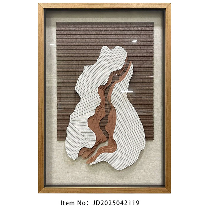 O-121-01-1-002 Wabi-Sabi 3D Textured Artwork Series｜Customizable Premium Edition