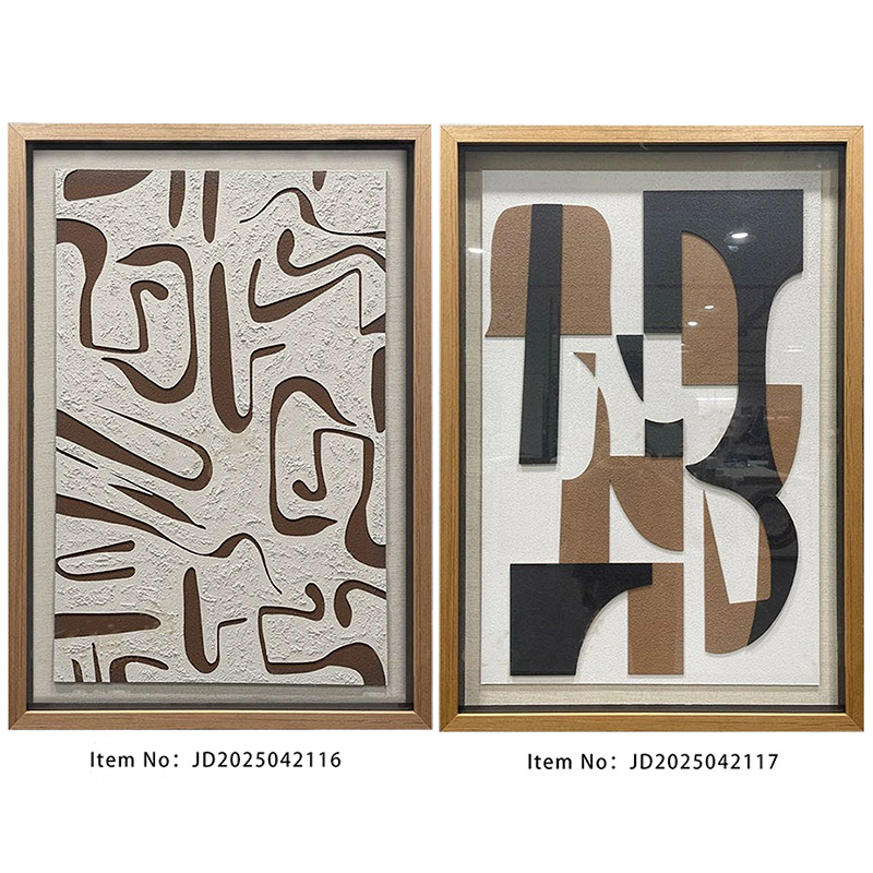 O-121-01-1-002 Wabi-Sabi 3D Textured Artwork Series｜Customizable Premium Edition