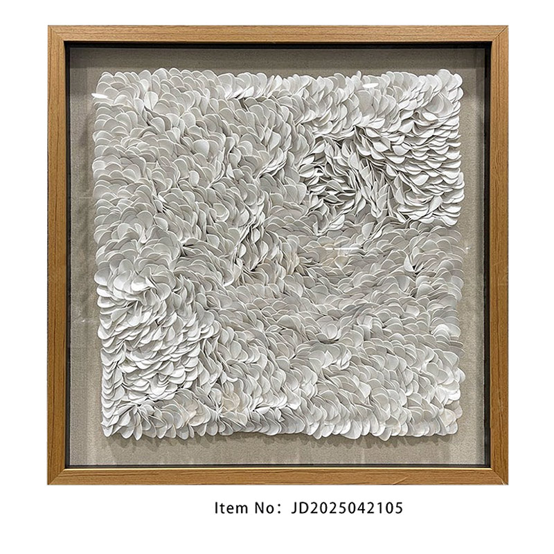 O-121-01-1-005 Natural Textured & Petal Installation Artwork Series｜Customizable Premium Edition