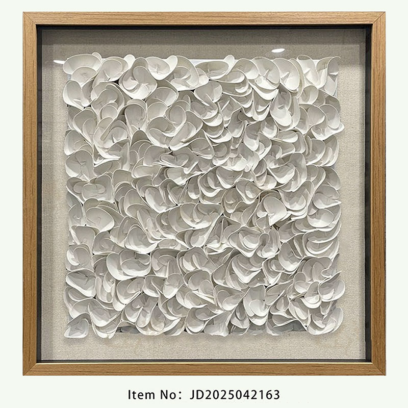 O-121-01-1-005 Natural Textured & Petal Installation Artwork Series｜Customizable Premium Edition