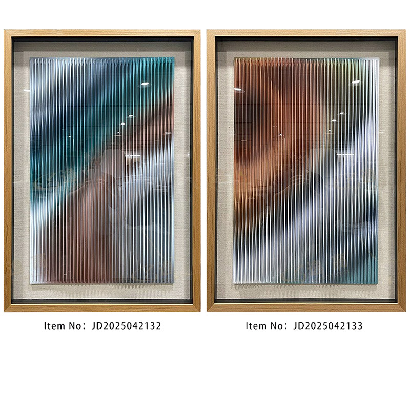 O-121-01-1-007 Luxury Gradient Textured Installation Artwork Series｜Customizable Premium Edition